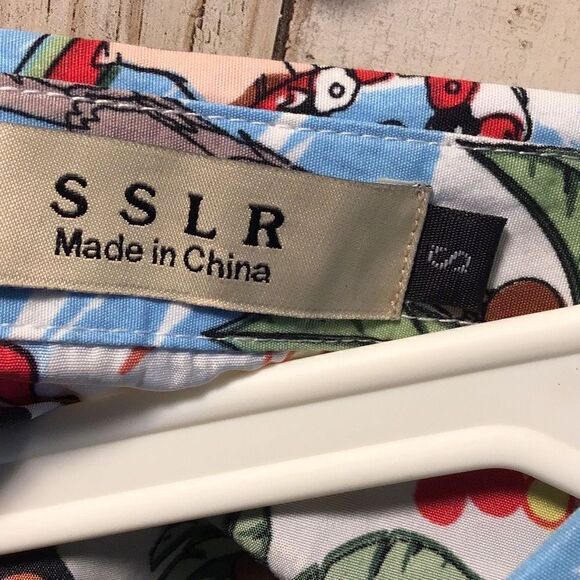 Shirt SSLR Christmas casual shirt size small - Picture 4 of 4